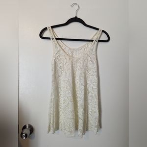 S Lush Lace Tank Top